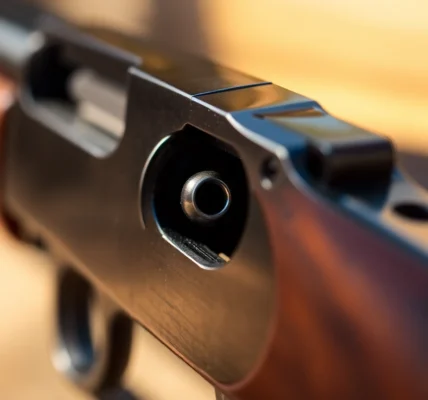 A detailed shot highlighting the 32 WIN in a classic Winchester rifle, focusing on craftsmanship and historical firearms appeal.