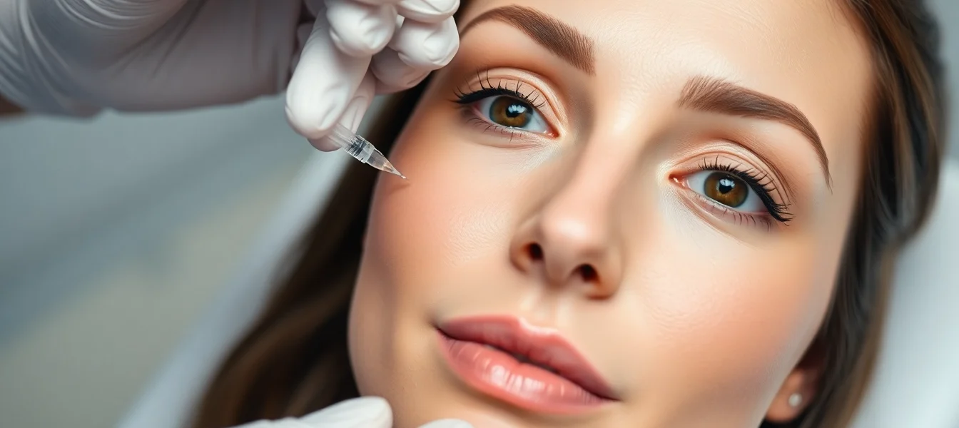 Botox Zürich professional facial treatment showcasing expert injection for smooth skin and youthful appearance.