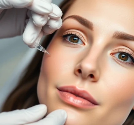 Botox Zürich professional facial treatment showcasing expert injection for smooth skin and youthful appearance.