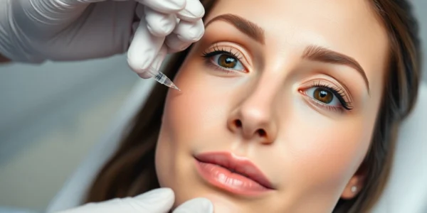 Botox Zürich professional facial treatment showcasing expert injection for smooth skin and youthful appearance.