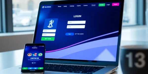 Reddy Anna Login page interface shown on a smartphone and laptop, highlighting secure access for online betting and gaming in India for users.