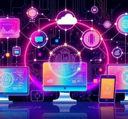 KJC logo displayed amidst a digital network, representing innovation and global connectivity in digital entertainment.