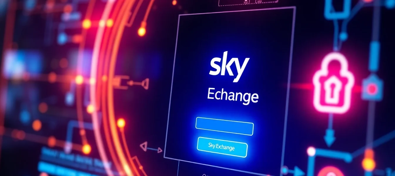 Sky Exchange Id being used on a secure platform, emphasizing easy access and safety for online betting users.