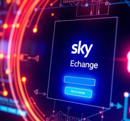 Sky Exchange Id being used on a secure platform, emphasizing easy access and safety for online betting users.