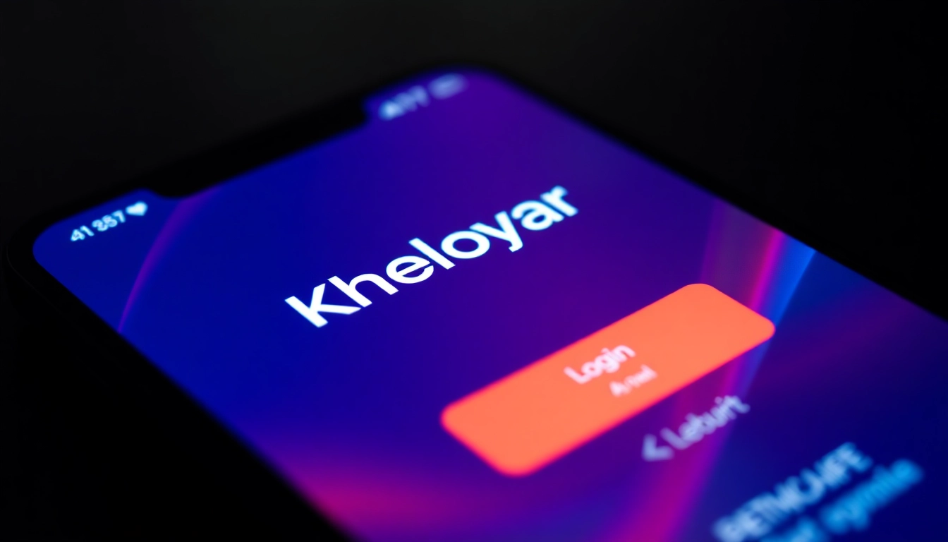 Login to Kheloyar now with easy steps demonstrating a modern interface to access Indian online