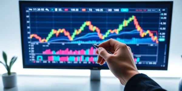 Trading view platform showcasing real-time market charts and analysis tools for traders and
