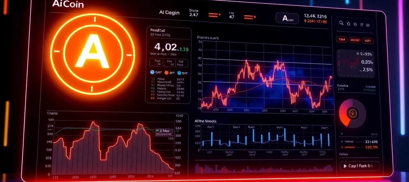 Aicoin digital chart showcasing market trends and data analysis for effective trading decisions